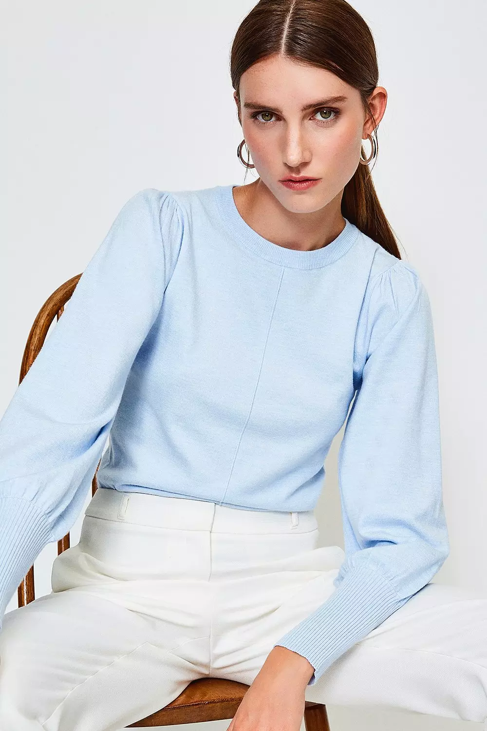 Karen millen deals blue jumper